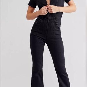 Free People Black Jumpsuit